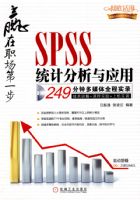 Ӯ��ְ��SPSSͳ�Ʒ�����Ӧ��